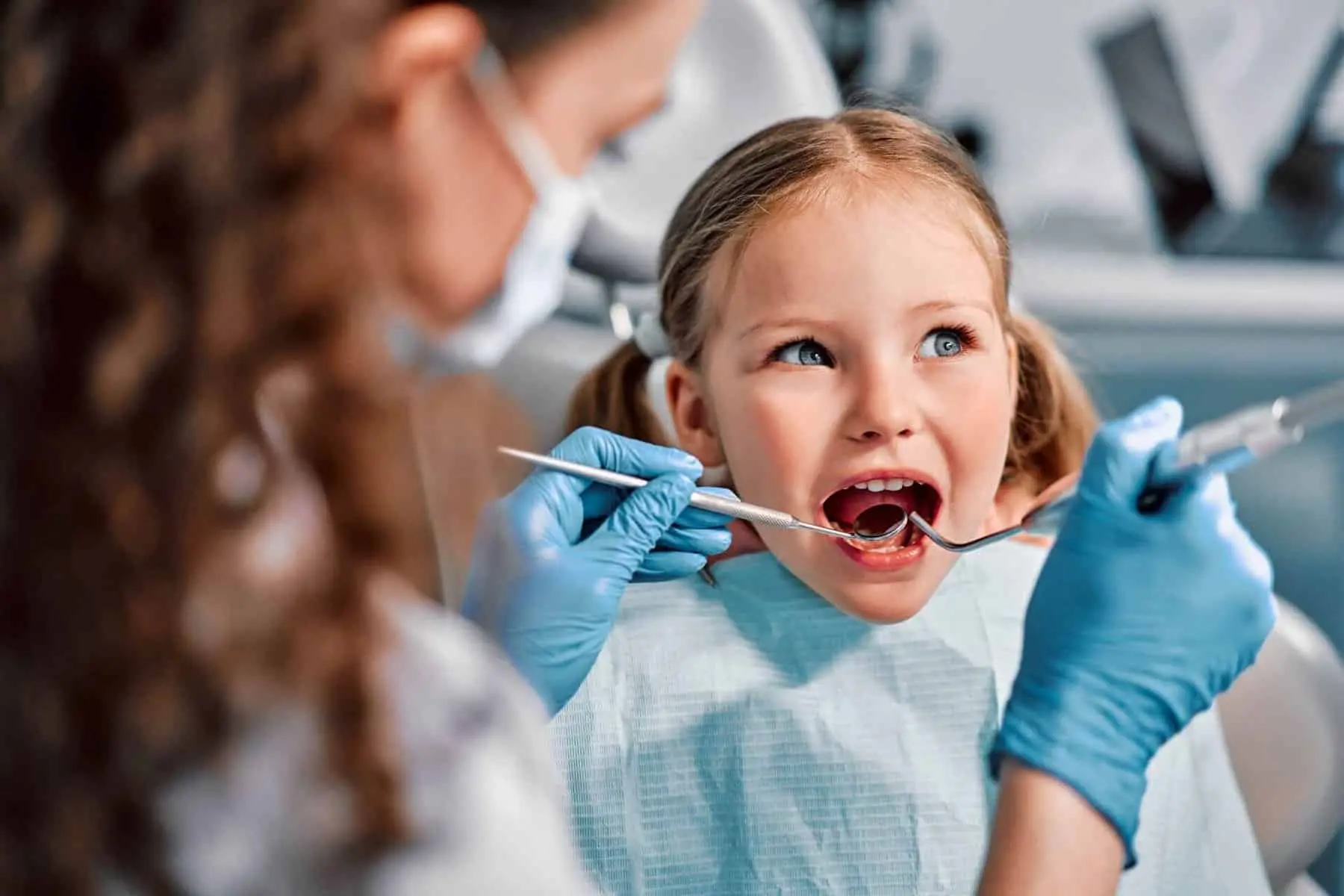 Dentist doing Fillings treatment