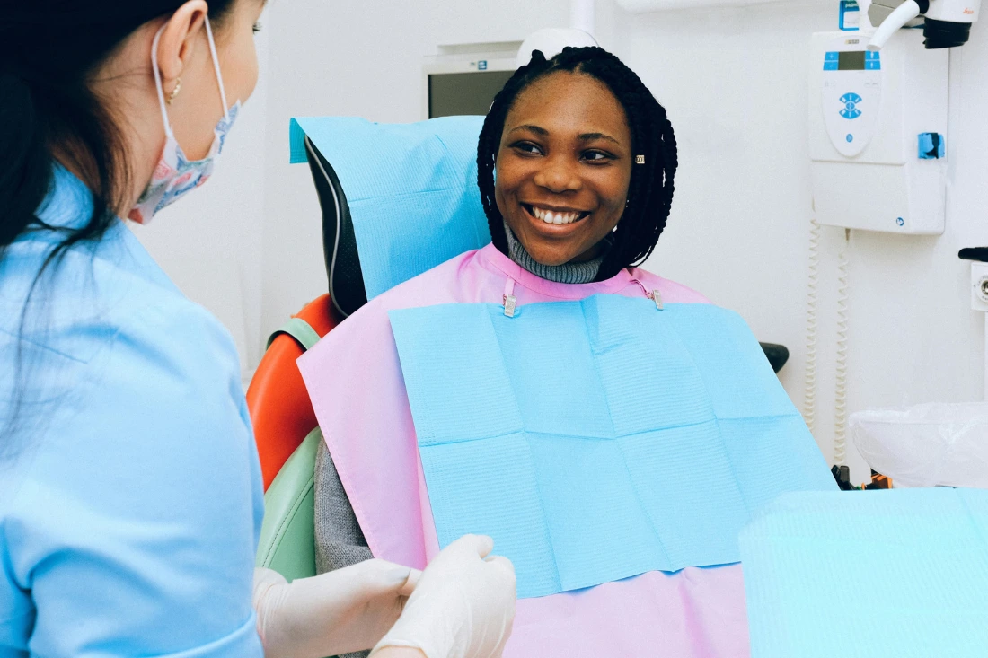 Dental Innovations patient receiving dental care in Oklahoma City