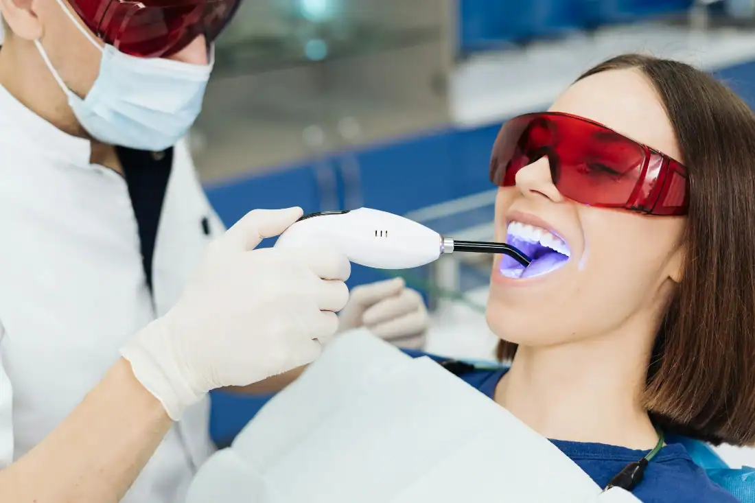 dental laser treatment for teeth whitening